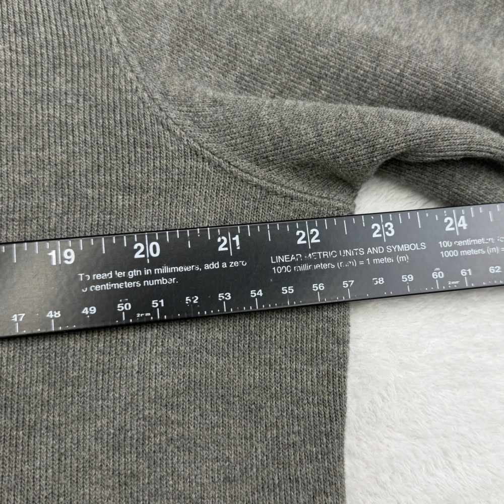 Polo Ralph Lauren Full Zip Hoodie Mens M Brown Classic Pony Logo Sweatshirt - Picture 6 of 7